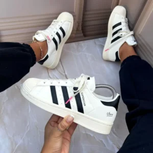 ADIDAS SARAIVA BLANCO NEGRO