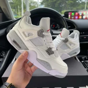 JORDAN RETRO 4 WHITE OREO