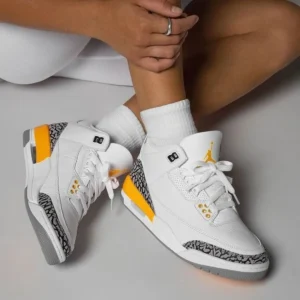 JORDAN RETRO 3 "BLANCA AMARILLA"